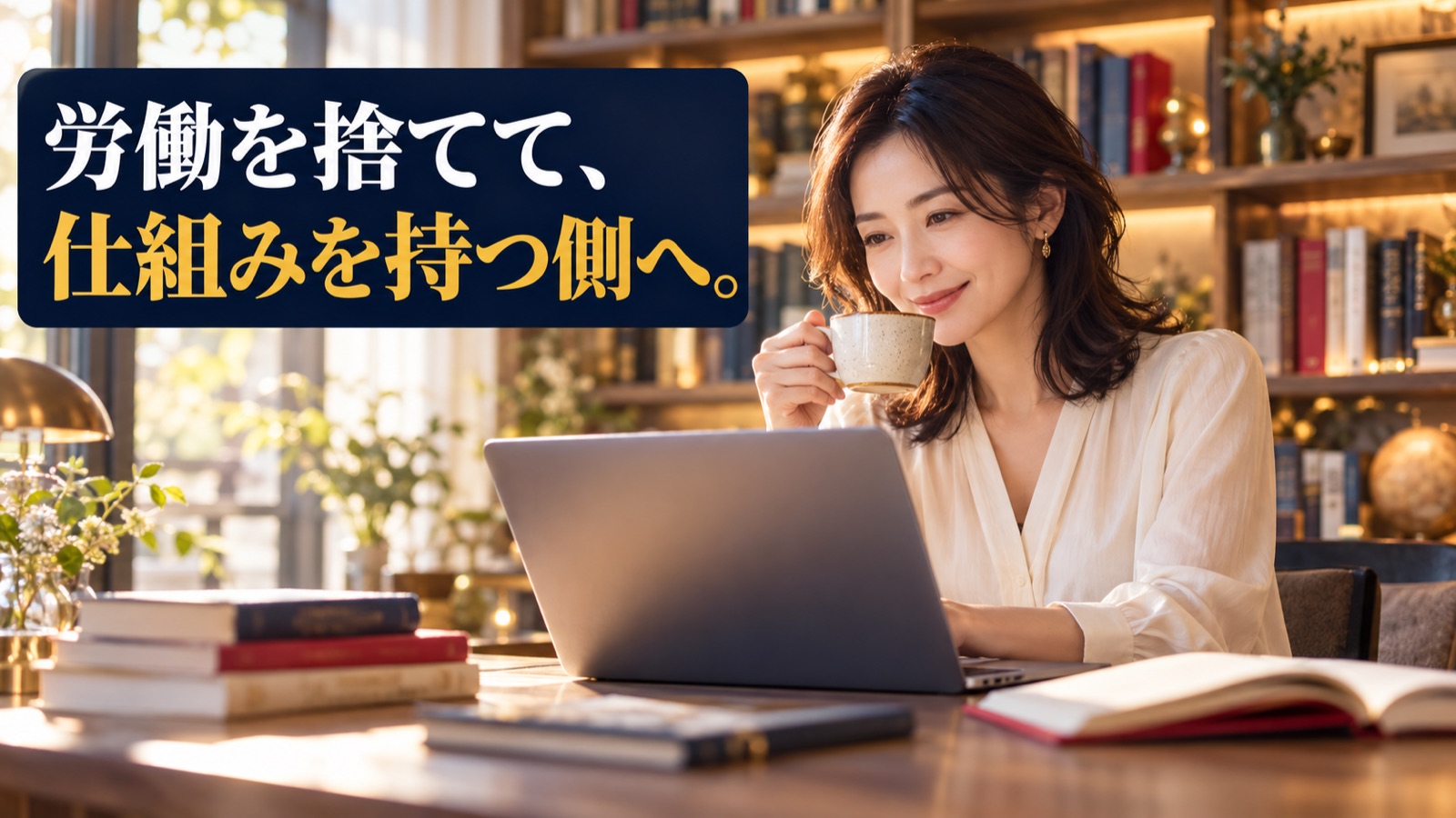 労働を捨てて、仕組みを持つ側へ。