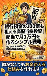 銀行預金の100倍も狙える高配当株投資｜配当で月1万円を作るシンプル戦略