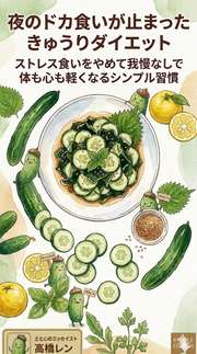 夜のドカ食いが止まったきゅうりダイエット