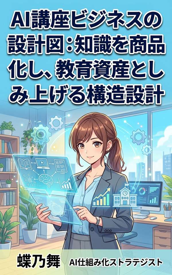 AI講座ビジネスの設計図